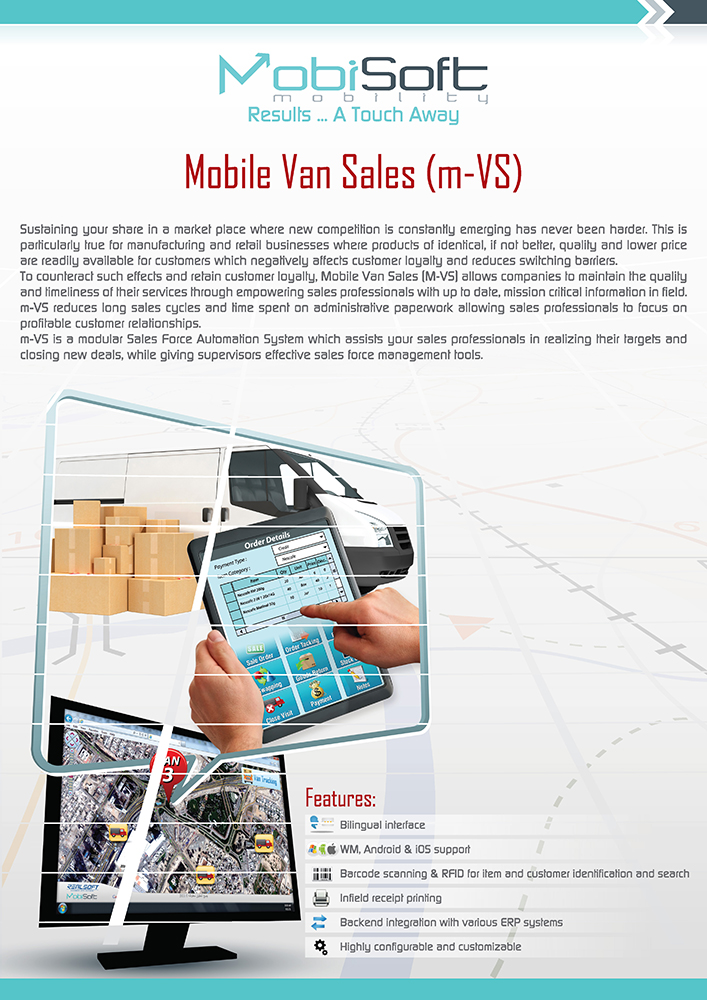 Mobile Van Sales en 2012 Page 1