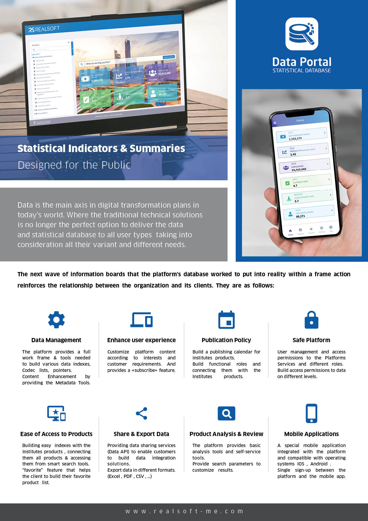 A4 Flyer Gastat Data Portal EN V2