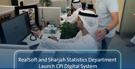 RealSoft and Sharjah Statistics Department Launch CPI Digital System 1
